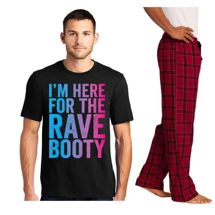 Rave Booty Quote Trippy Outfit EDM Music Festival Pajama Set