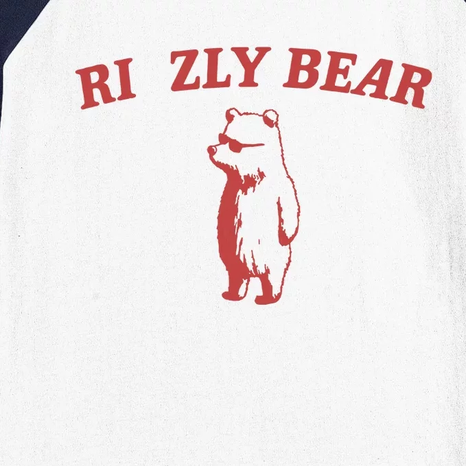 Rizzly Bear Baseball Sleeve Shirt