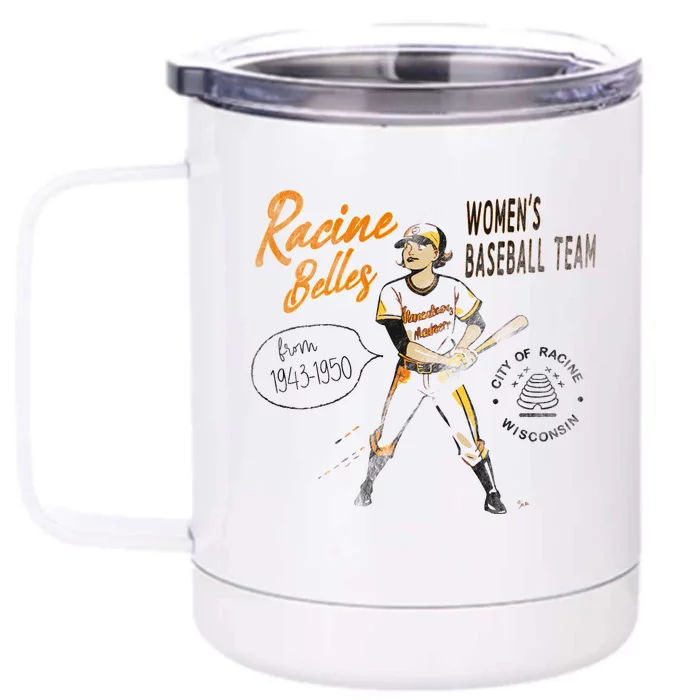 Racine Belles Front & Back 12oz Stainless Steel Tumbler Cup