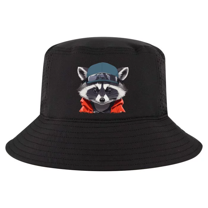 Raccoon Boy Cool Comfort Performance Bucket Hat