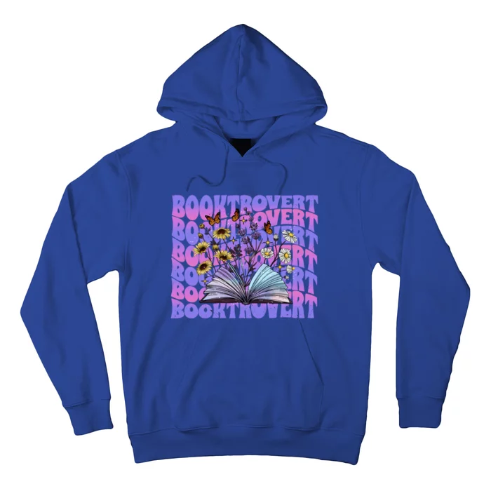 Reading Booktrovert Repeat Funny Bookish Reader Introvert Gift Hoodie