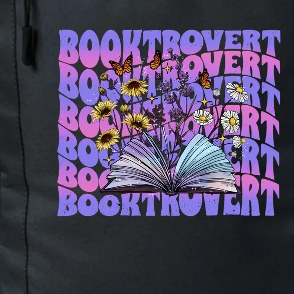 Reading Booktrovert Repeat Funny Bookish Reader Introvert Gift Daily Commute Backpack