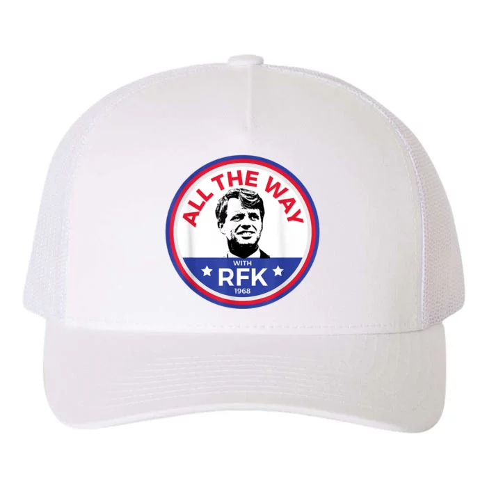 RFK Bobby Robert F Kennedy Yupoong Adult 5-Panel Trucker Hat