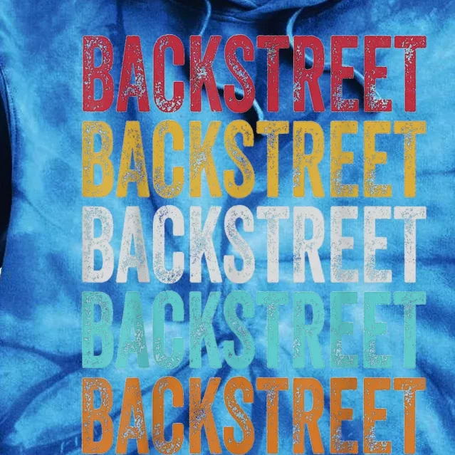 Retro Backstreet Tie Dye Hoodie