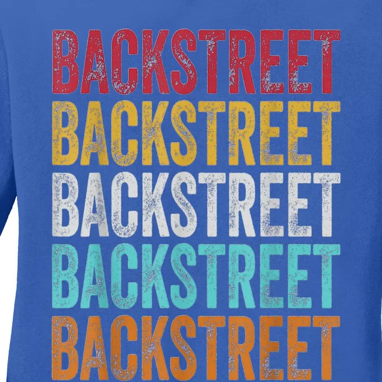 Retro Backstreet Ladies Long Sleeve Shirt