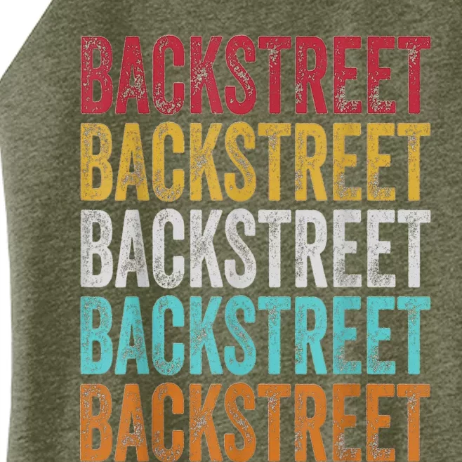 Retro Backstreet Women’s Perfect Tri Rocker Tank