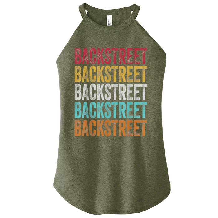 Retro Backstreet Women’s Perfect Tri Rocker Tank