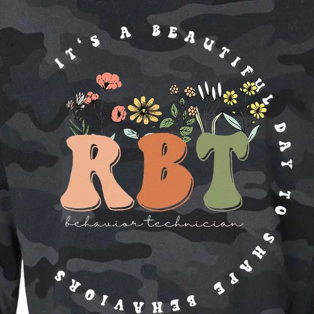 Registered BehaviorTechnician RBT Behavior Therapist ABA Cropped Pullover Crew