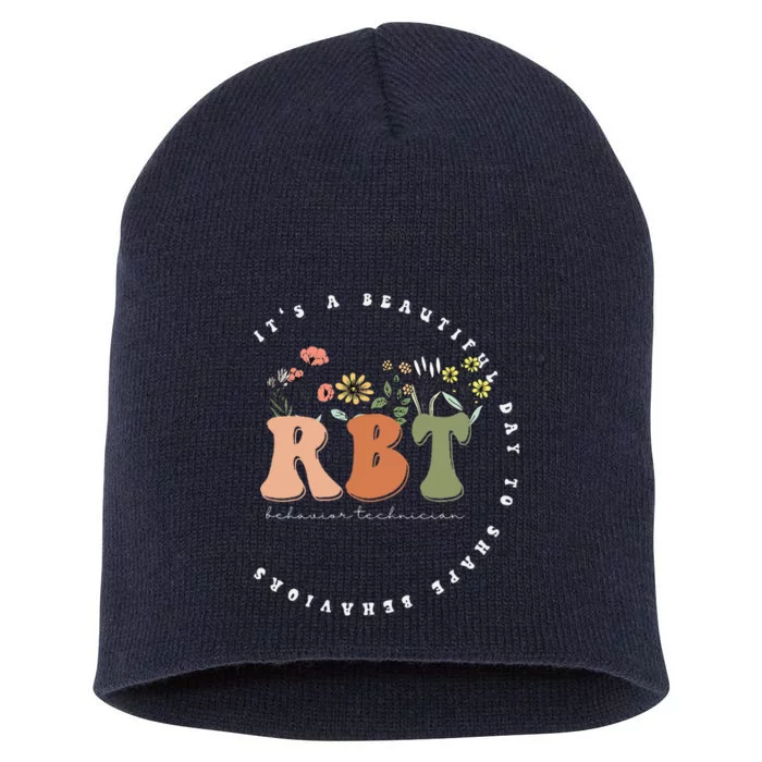 Registered BehaviorTechnician RBT Behavior Therapist ABA Short Acrylic Beanie