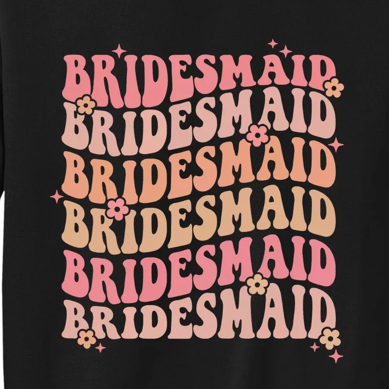 Retro Bridesmaid Tall Sweatshirt