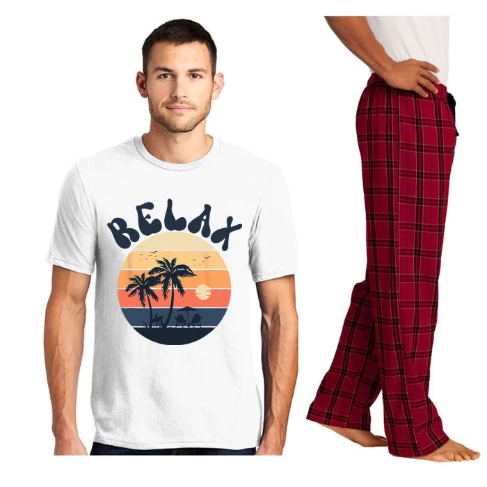 Retro Beach Relax Women’s Retro Beach Pajama Set