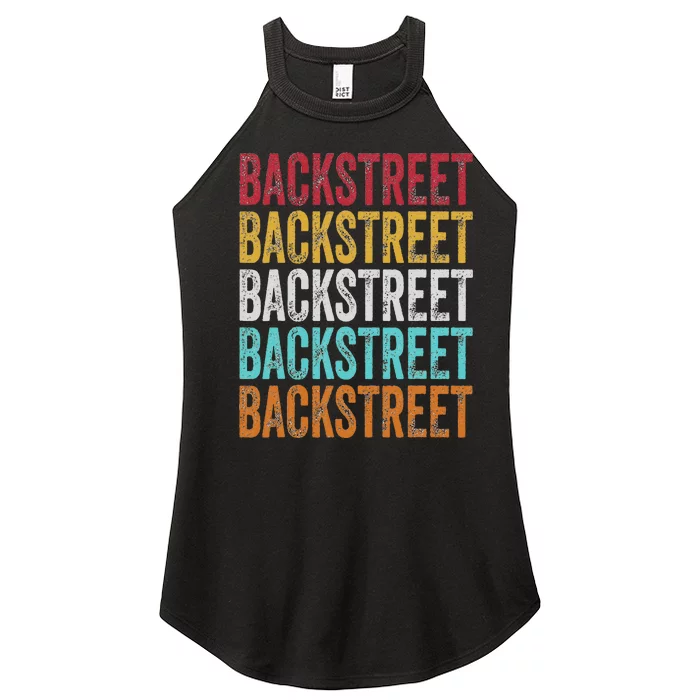 Retro Backstreet Women’s Perfect Tri Rocker Tank