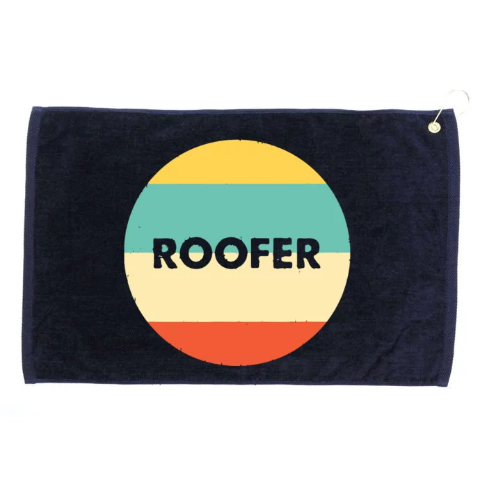 Roofer Best Roofer Ever Grommeted Golf Towel