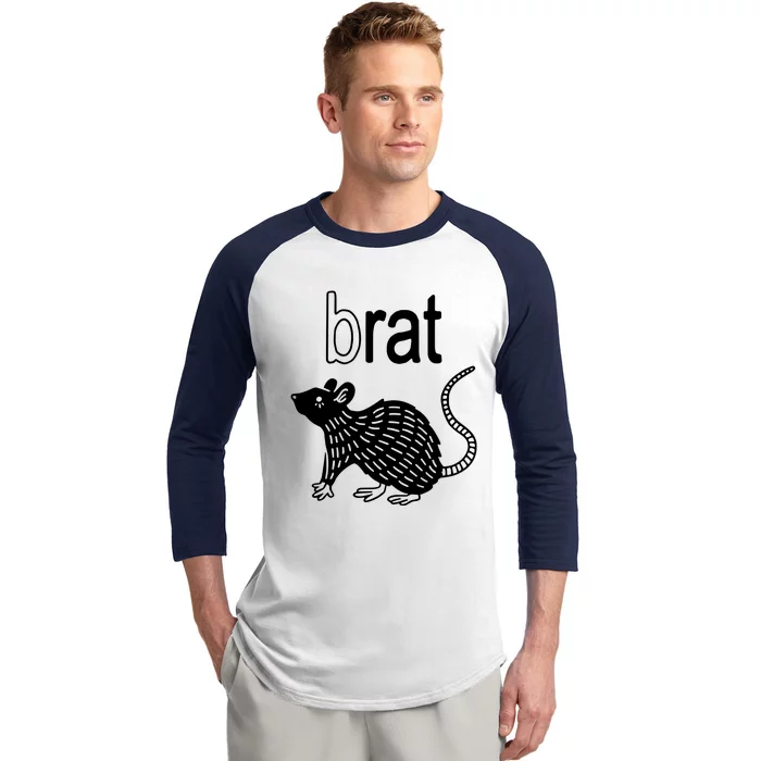 Rat Brat Baseball Sleeve Shirt