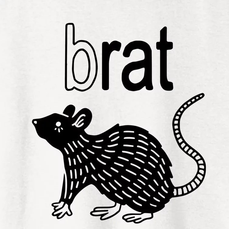 Rat Brat Women's Crop Top Tee