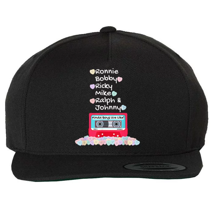 Ronnie Bobby Ricky Mike Ralph And Johnny Kinda We Like Wool Snapback Cap