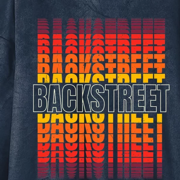 Retro Backstreet Hooded Wearable Blanket