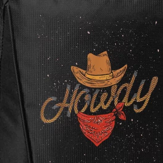 Rodeo Bull Riding Western Texas Howdy Yeehaw Cowboy City Backpack