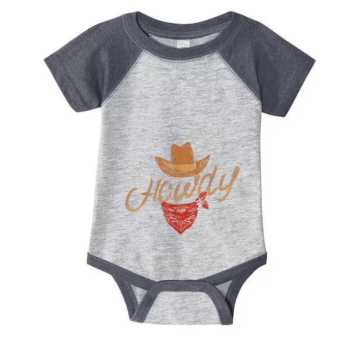 Rodeo Bull Riding Western Texas Howdy Yeehaw Cowboy Infant Baby Jersey Bodysuit