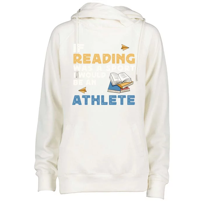 Read Books Reading Fanatic Reader Book Nerd Gift Womens Funnel Neck Pullover Hood