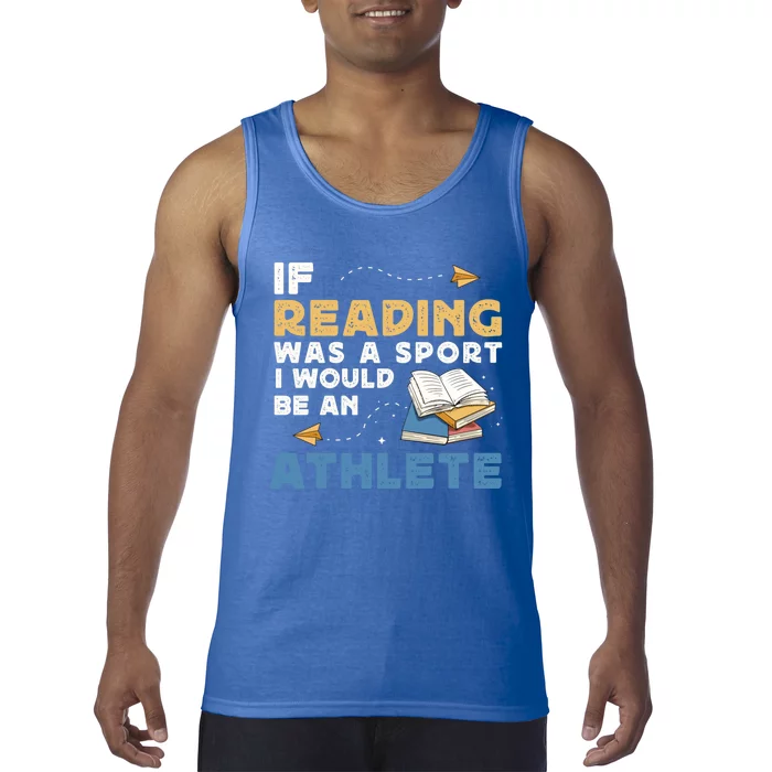 Read Books Reading Fanatic Reader Book Nerd Gift Tank Top