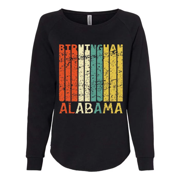 Retro Birmingham Residents State Alabama Womens California Wash Sweatshirt