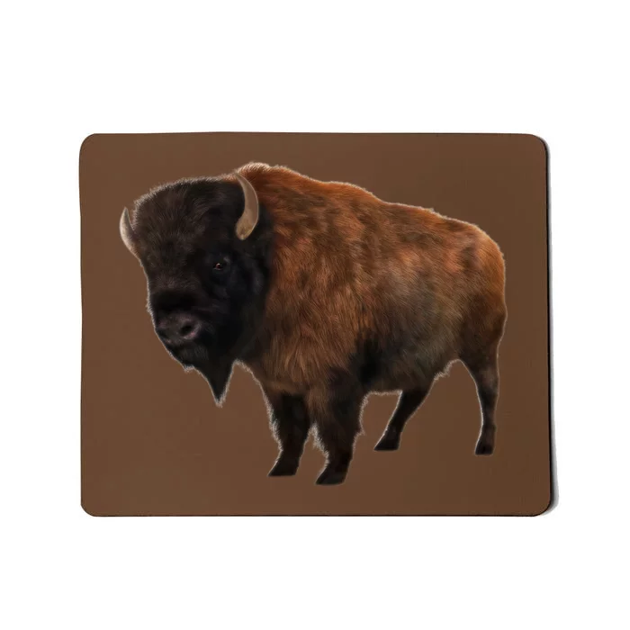 Realistic Bison Mousepad