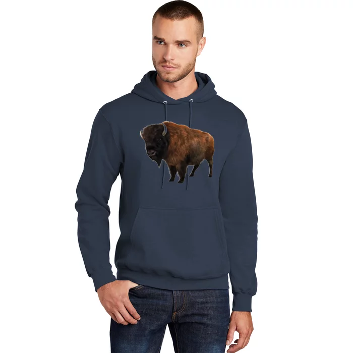 Realistic Bison Hoodie