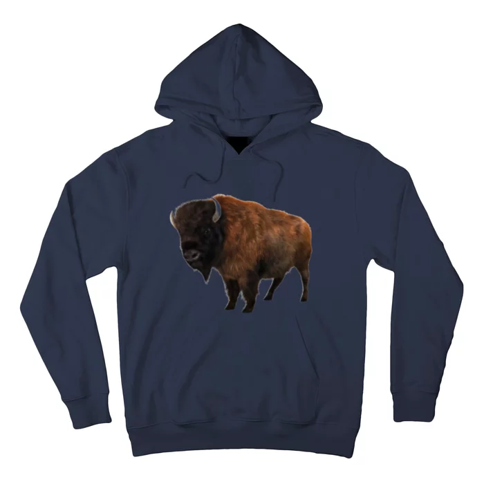 Realistic Bison Hoodie