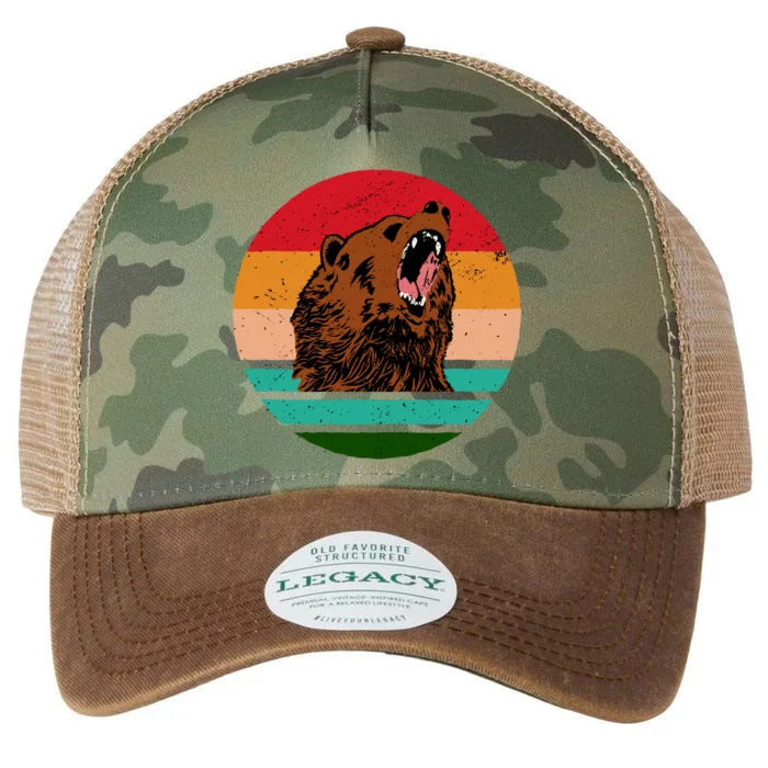 Retro Bear Legacy Tie Dye Trucker Hat