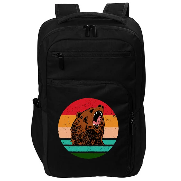 Retro Bear Impact Tech Backpack