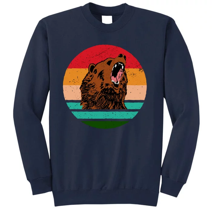 Retro Bear Tall Sweatshirt