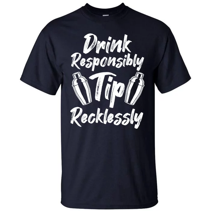 Retro Bartending Saying Mixologist Barkeeper & Bartender Tall T-Shirt