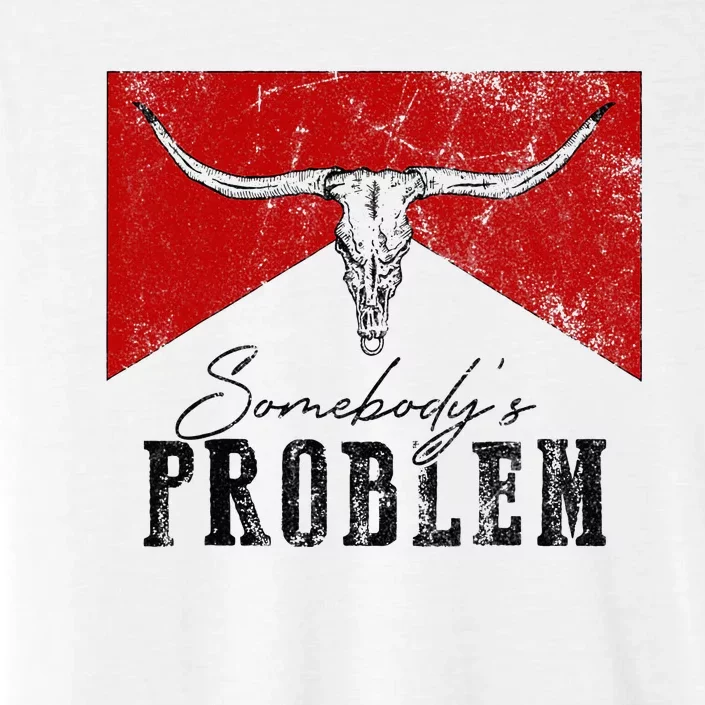 Rustic Bull Skull Country Lifestyle Unique Design ChromaSoft Performance T-Shirt