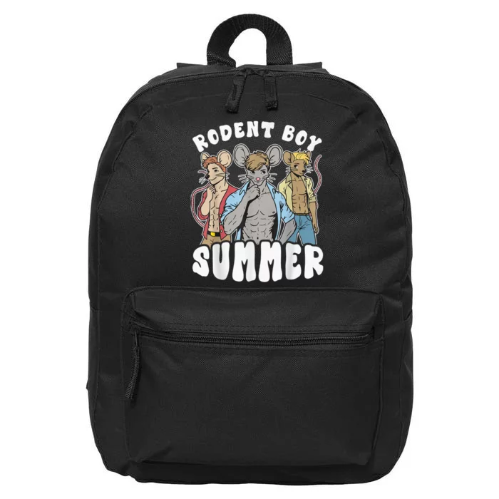 Rodent Boy Summer 16 in Basic Backpack