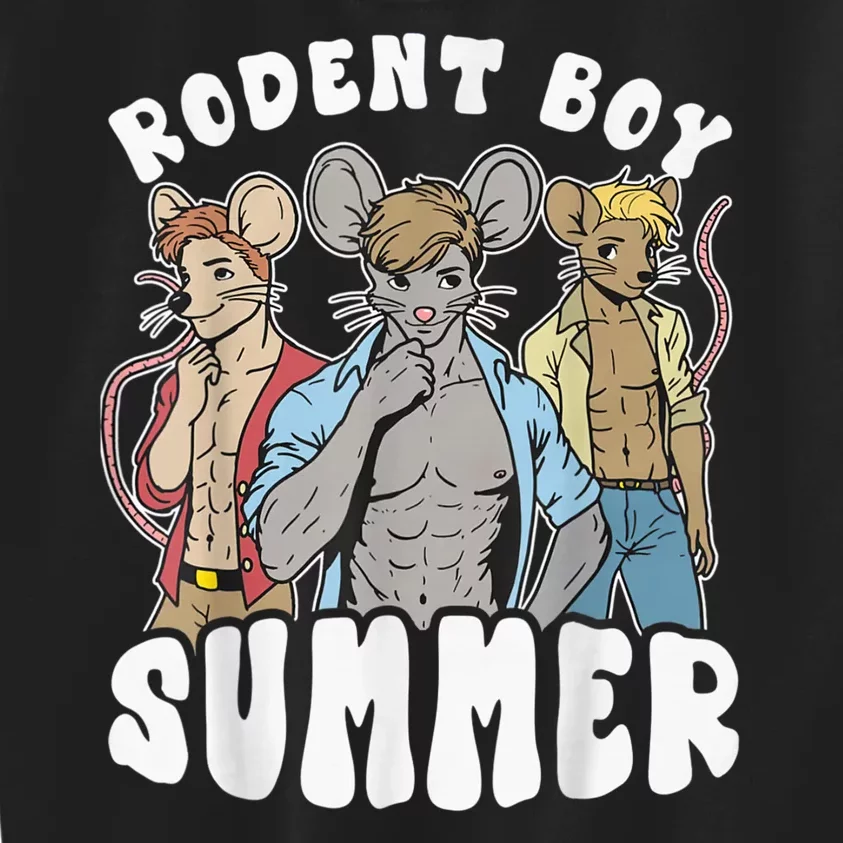 Rodent Boy Summer Kids Sweatshirt