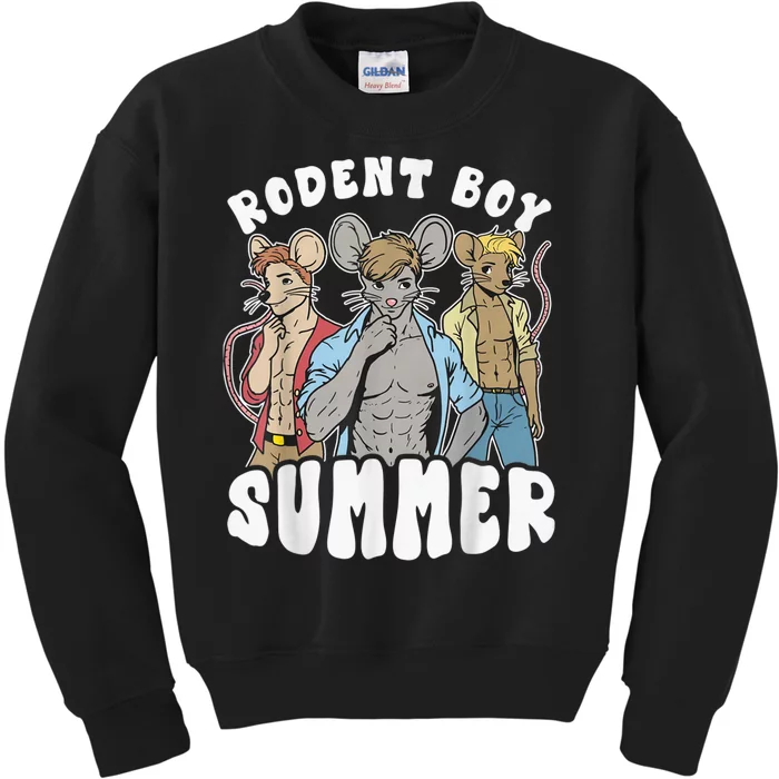 Rodent Boy Summer Kids Sweatshirt