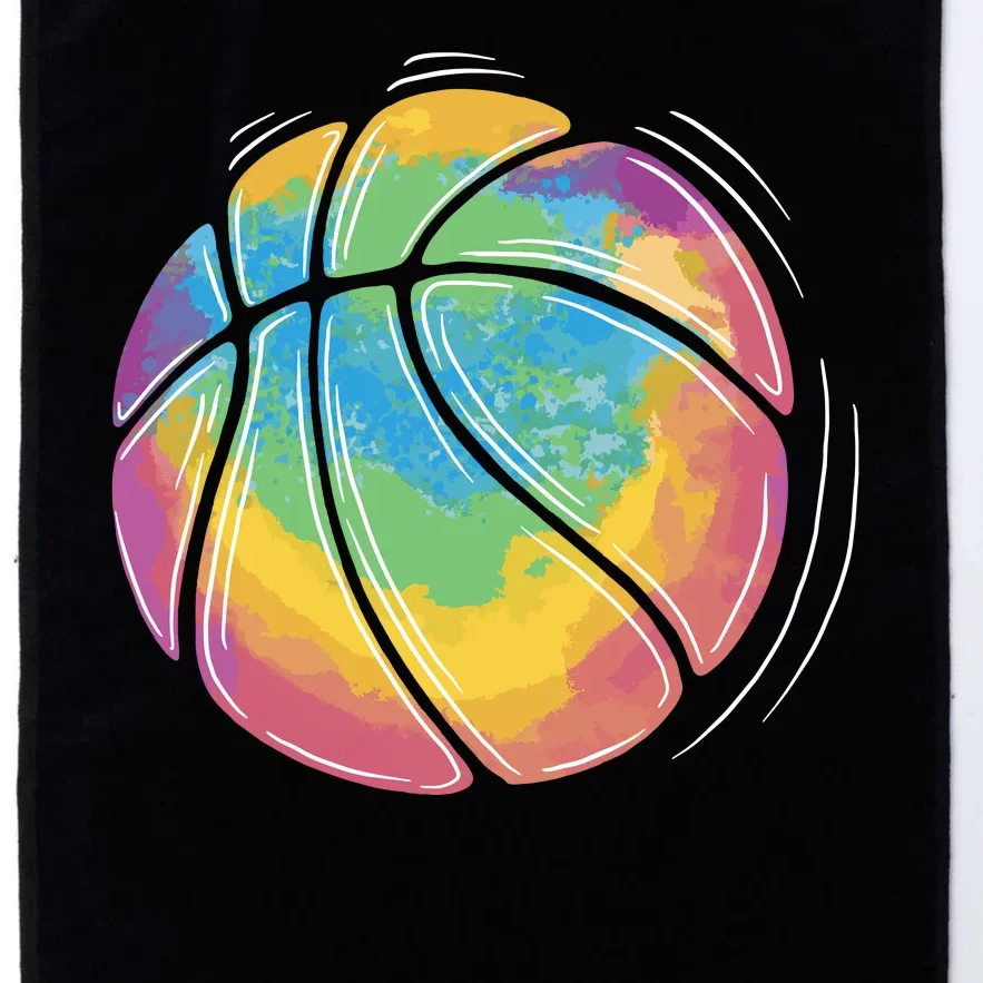 Rainbow Basketball Sport Platinum Collection Golf Towel