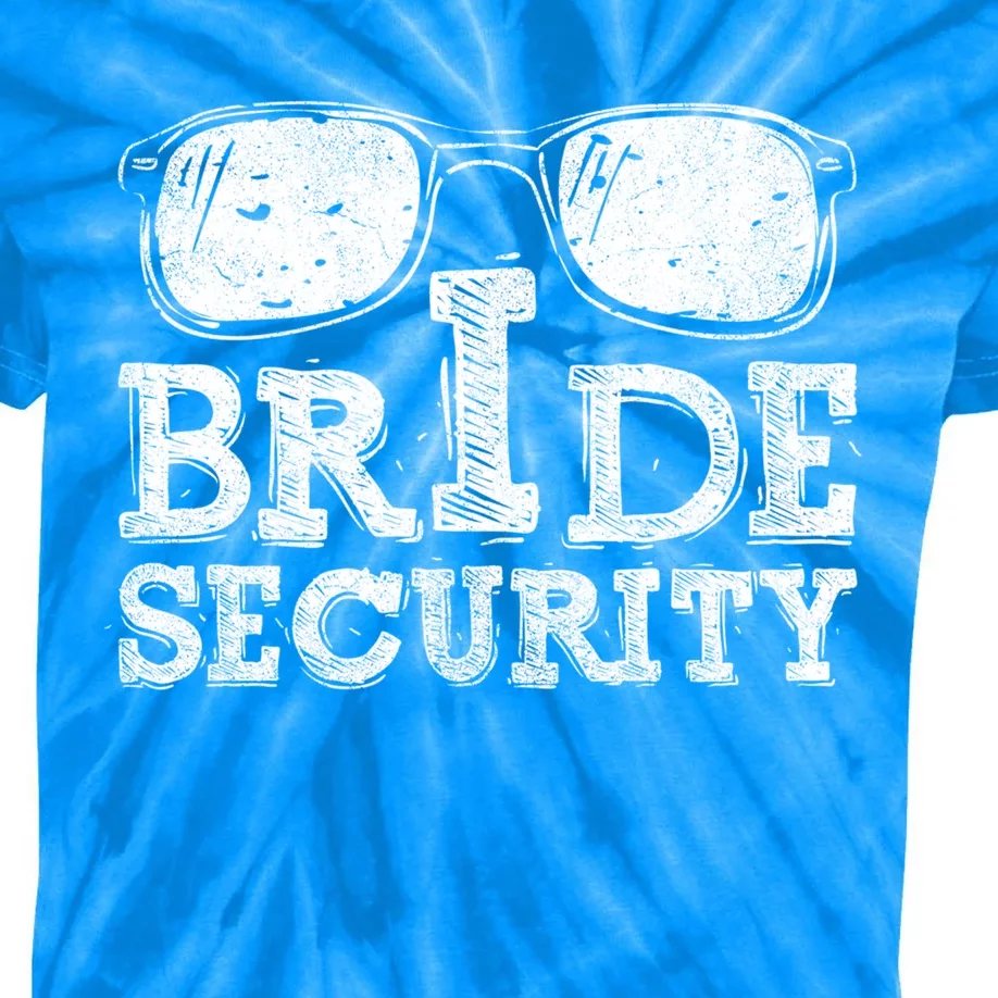 Ring Bride Security Sunglasses Gift Funny Wedding Bearer Meaningful Gift Kids Tie-Dye T-Shirt