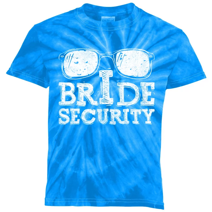 Ring Bride Security Sunglasses Gift Funny Wedding Bearer Meaningful Gift Kids Tie-Dye T-Shirt