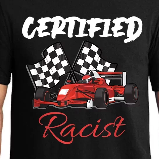 Racer Boost Speedster Certified Retro Racist Certified Race Pajama Set