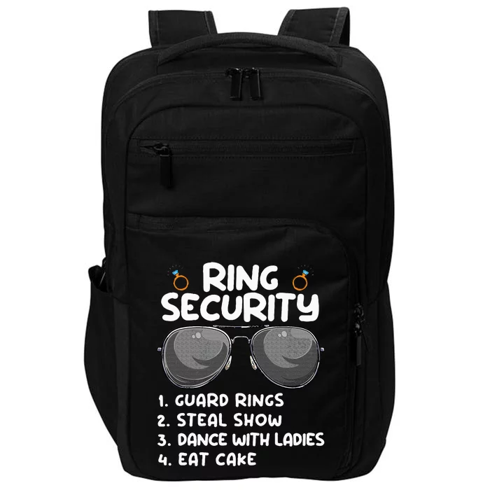 Ring Bearer Sunglasses Wedding Party Impact Tech Backpack