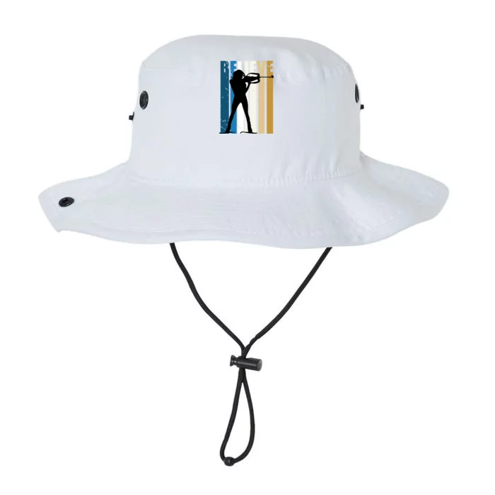 Retro Biathlon Shooting Guns Skiing Female Gift Legacy Cool Fit Booney Bucket Hat