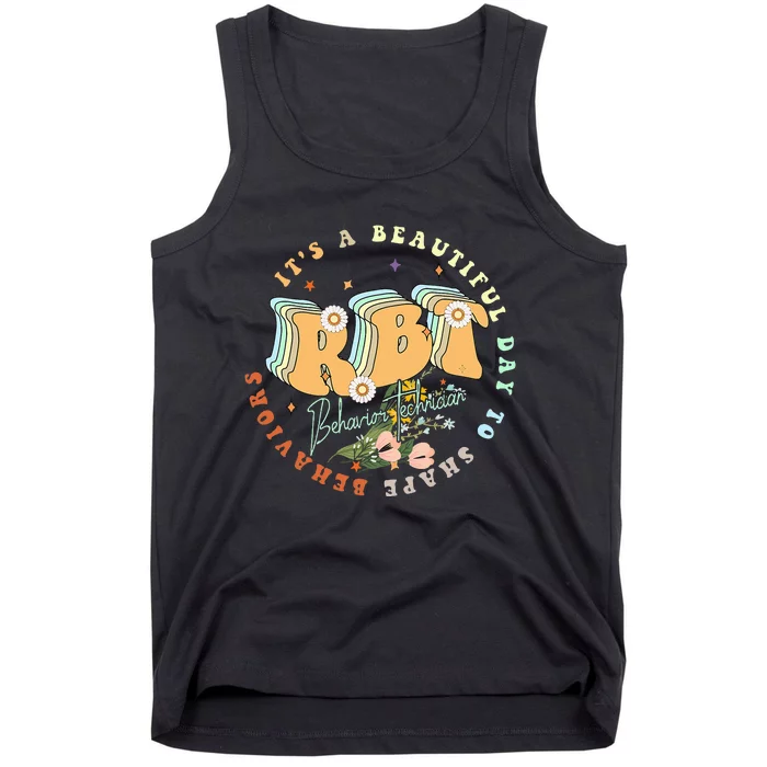 Registered Behavior Technician Rbt Behavior Therapist Aba Tank Top