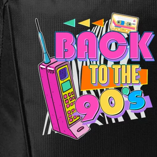 Retro Back To The 90's Nineties City Backpack