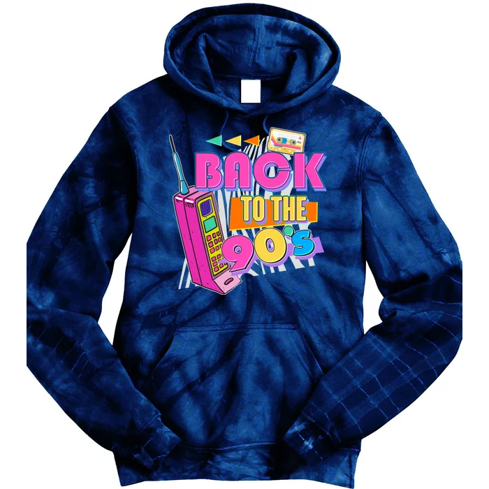 Retro Back To The 90's Nineties Tie Dye Hoodie