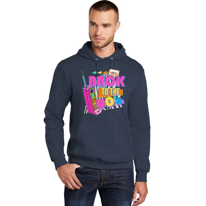 Retro Back To The 90's Nineties Tall Hoodie