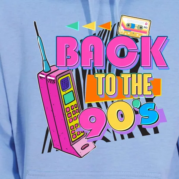 Retro Back To The 90's Nineties Unisex Surf Hoodie