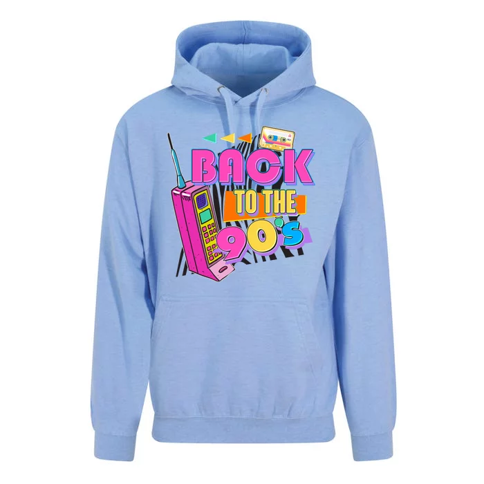 Retro Back To The 90's Nineties Unisex Surf Hoodie