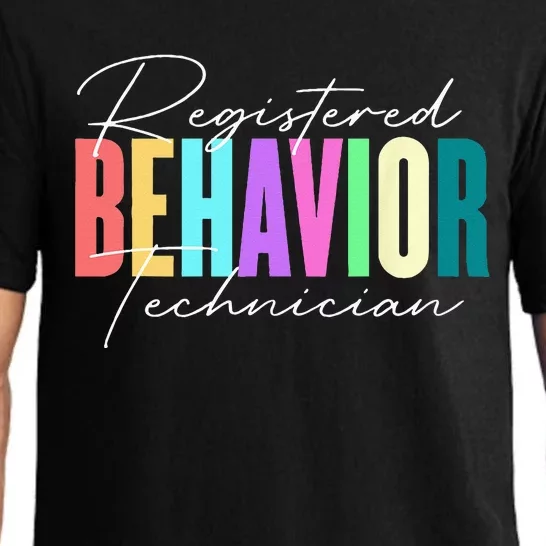 Registered Behavior Technician RBT Behavioral ABA Therapist Pajama Set